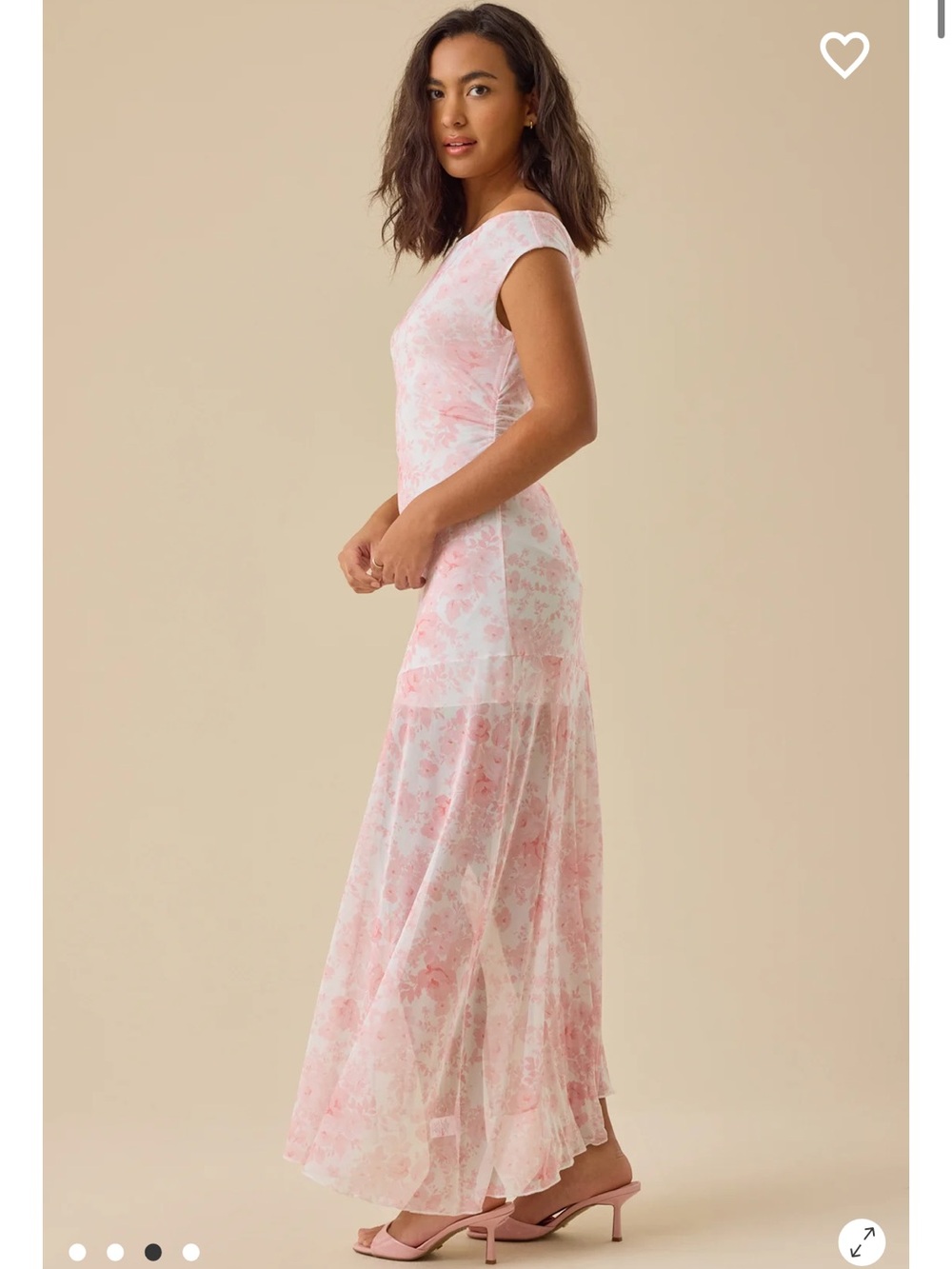New with tags Samara Mesh Maxi Dress - Picture 3 of 4